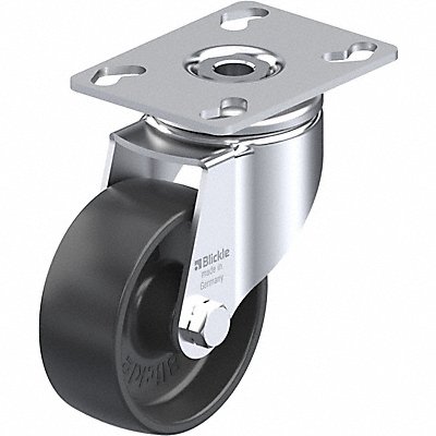 GRAINGER LKPAPOA80G Plate Caster Swivel 4 3/8 H