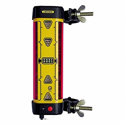 LEICA LMR360RReceiverKitwClampsRemoteDis Laser Receiver Kit