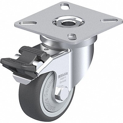 GRAINGER LPAPATH50KFFI Plate Caster Swivel Polyurethane 2 13/16 H