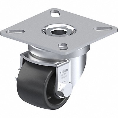 GRAINGER LPAPOA35G Plate Caster Swivel 2 1/16 H