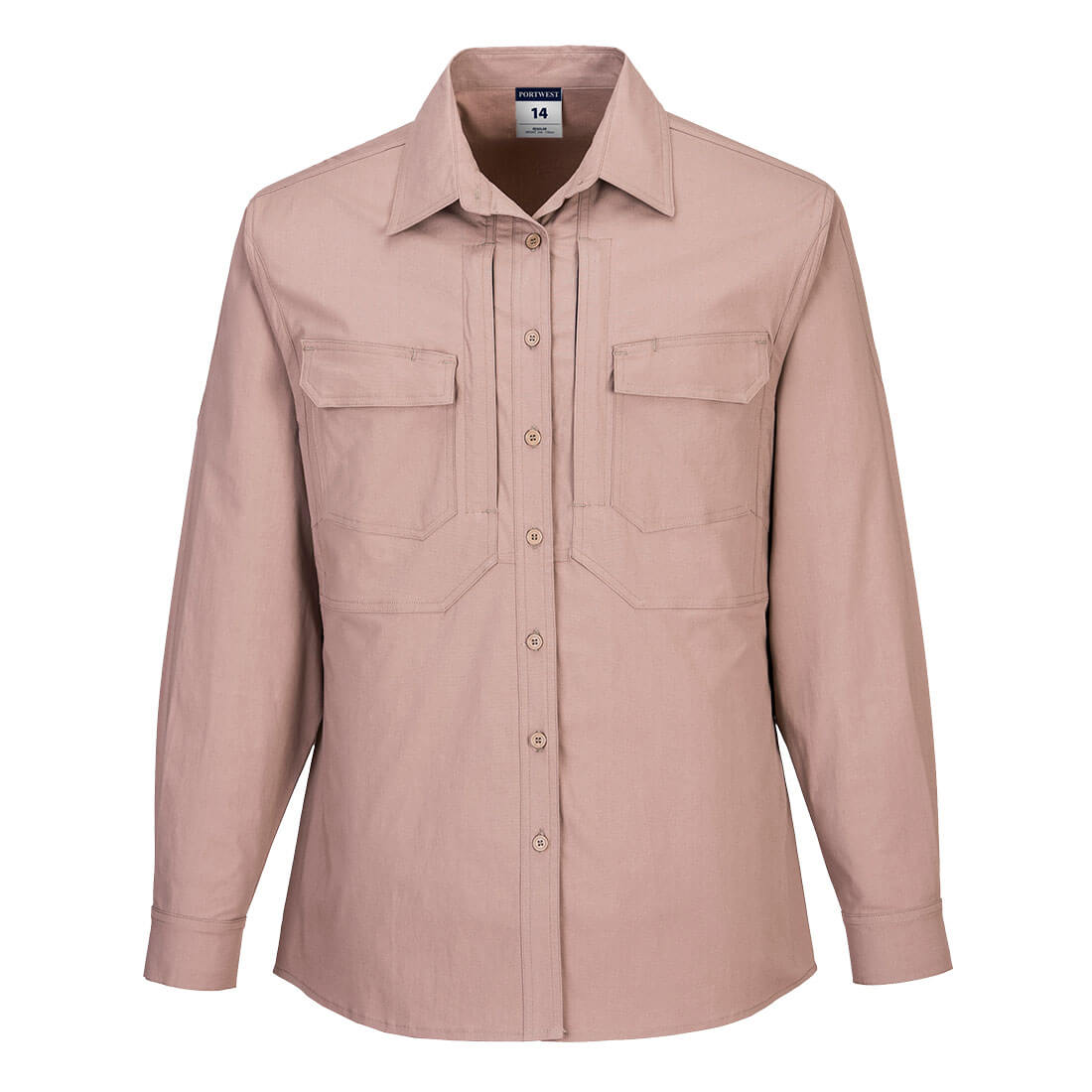 Portwest LS501 Women's Utility Stretch Long Sleeve Shirt