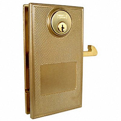 EZ WIRE H1030S Slide Door Lock Bolt-On Steel Gold