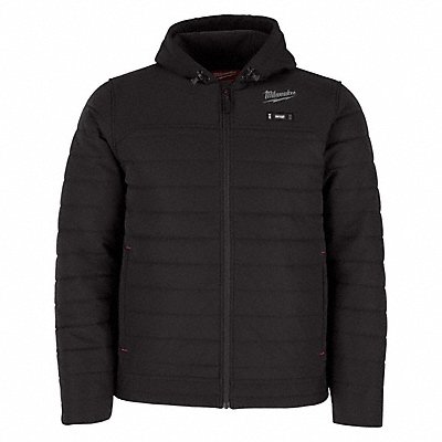 MILWAUKEE M102B21S Heated Jacket Men s Polyester Black S