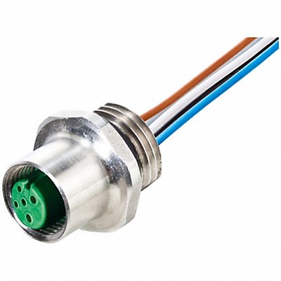 MURRELEKTRONIK 7024135619720020 Cordset Front-Mounting M12 0.34 sq mm 4A