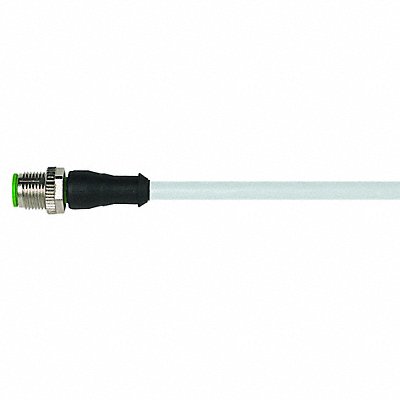 MURRELEKTRONIK 7000120412150500 Cordset Straight M12 Grey 22 AWG 4A