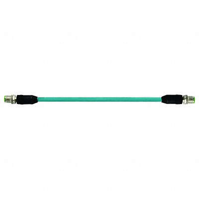 MURRELEKTRONIK 770051001S4X0500 Cordset Turquoise Cable Jacket 5 m L
