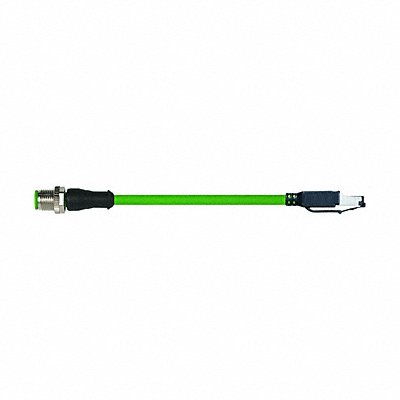 MURRELEKTRONIK 7000511017900750 Cordset Green Cable Jacket 7.5 m L Cable