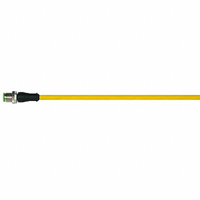 MURRELEKTRONIK 7000120210340500 Cordset Straight M12 Yellow 22 AWG 4A