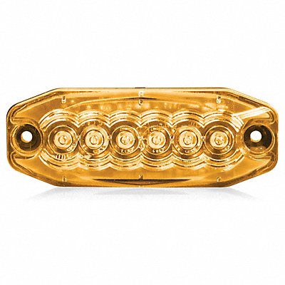 MAXXIMA M20388YCL Warning Light Amber Oval 12/24V DC