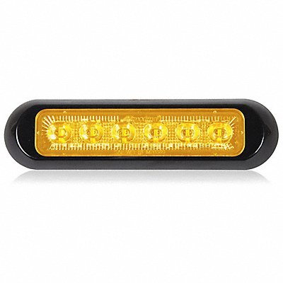 MAXXIMA M20389YCL Warning Light LED Amber 1/2 L 5-3/5 W