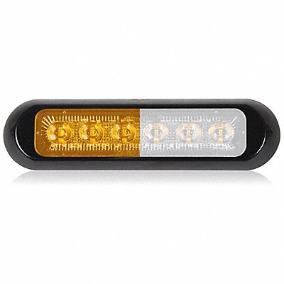 MAXXIMA M20389YWCL Warning Light LED Amber 1/2 L 5-3/5 W