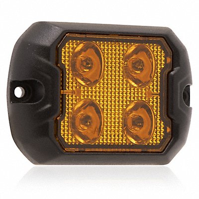 MAXXIMA M20431Y Warning Light Amber Flashing 12/24V DC