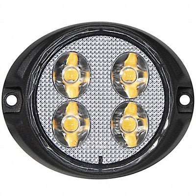 MAXXIMA M20432YCL Warning Light Amber Flashing 12/24V DC