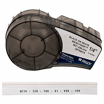 BRADY M21250414 Print-On Hook Material Label