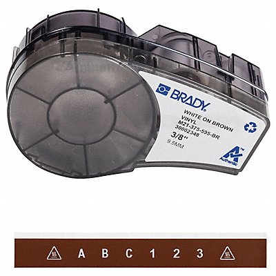 BRADY M21375595BR Label Tape Cartridge Permanent Printer