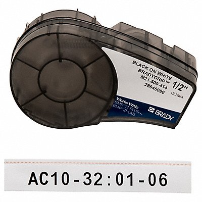 BRADY M21500414 Print-On Hook Material Label