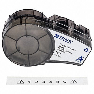 BRADY M21500581WT Label