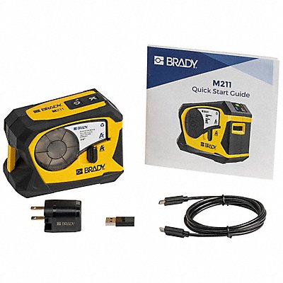 BRADY M211 Portable Printer Single Color 3/4