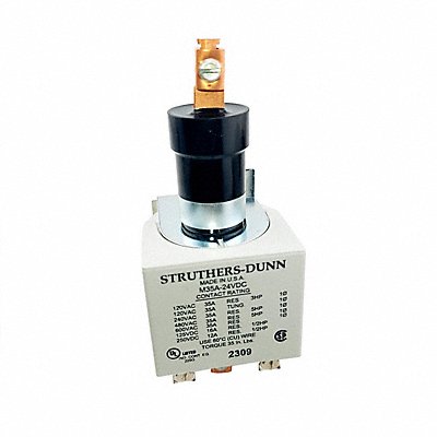 STRUTHERS-DUNN M35A24VDC Mercury Displacement Contactor 1NO 24VDC