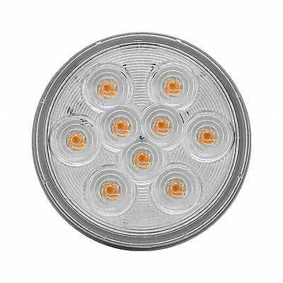 MAXXIMA M42339YCL Amber grommet-mounted 4  Round