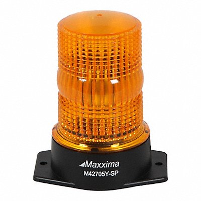 MAXXIMA M42705Y Warning Light Amber Strobe 12.8V DC