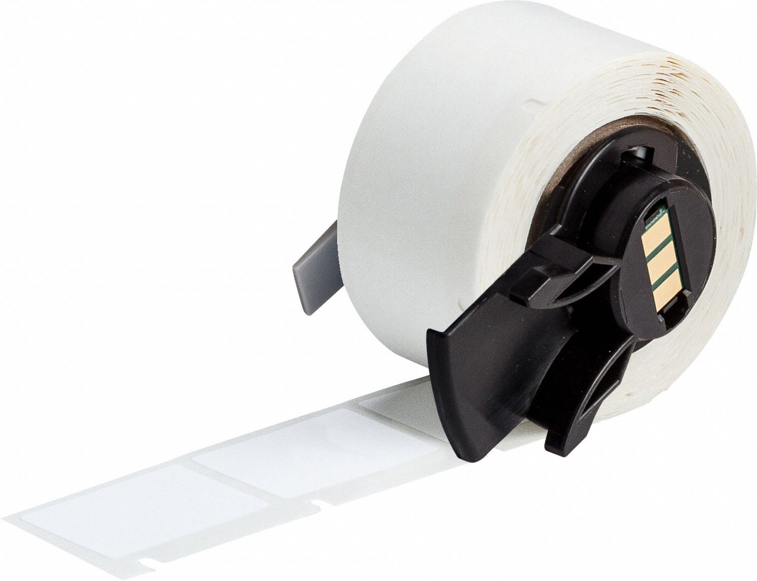BRADY M6103498 Label Color White 1 W 1 1/4 H