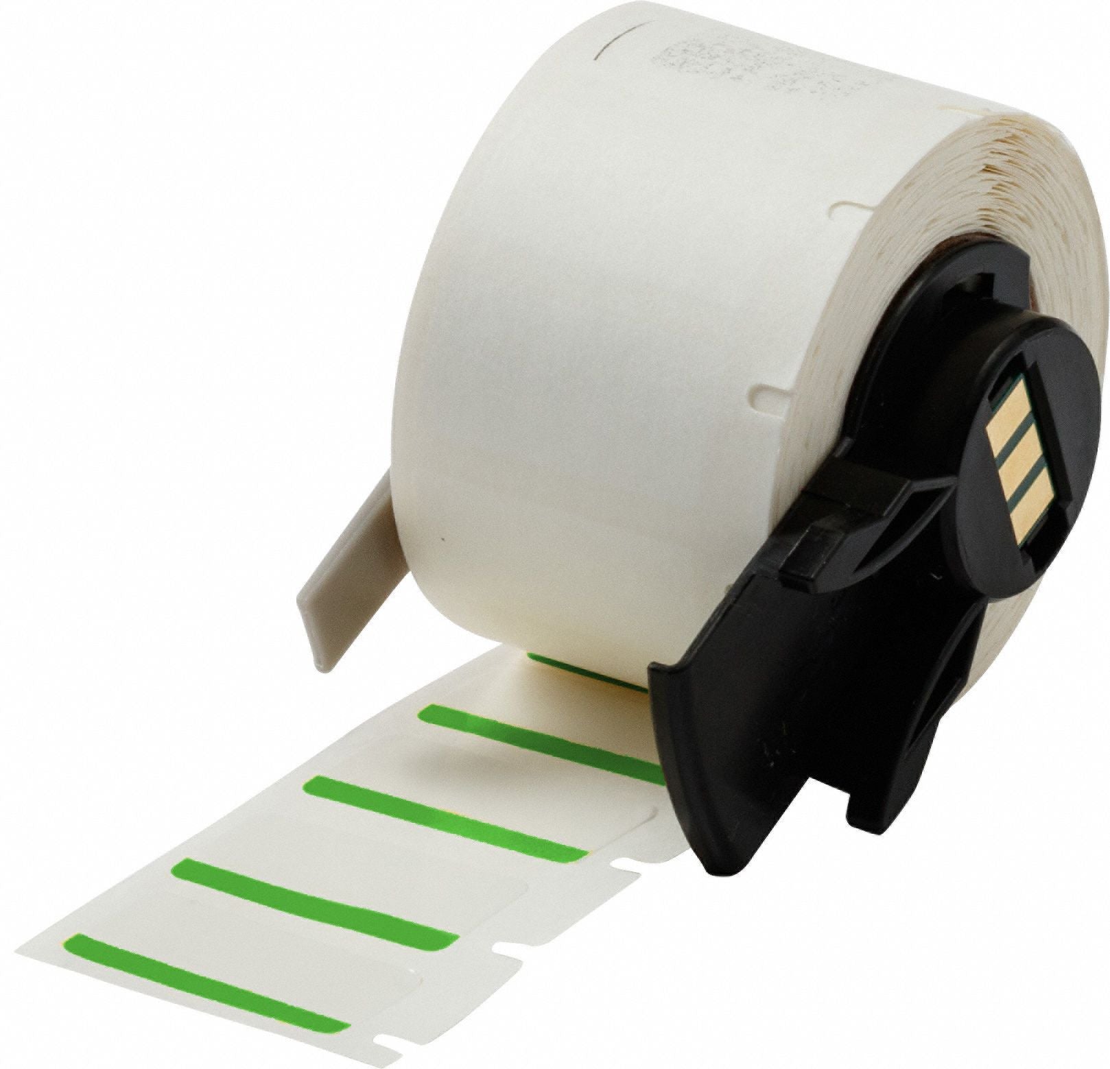 BRADY M617494GN Label Color Green/White 1/2 W 1/2 H
