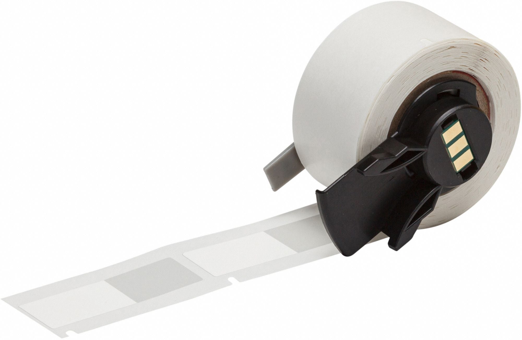 BRADY M6201461 Label Clear/White 19/32 W 19/32 H