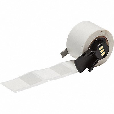 BRADY M6203461 Label 1 3/4 in W Clear White