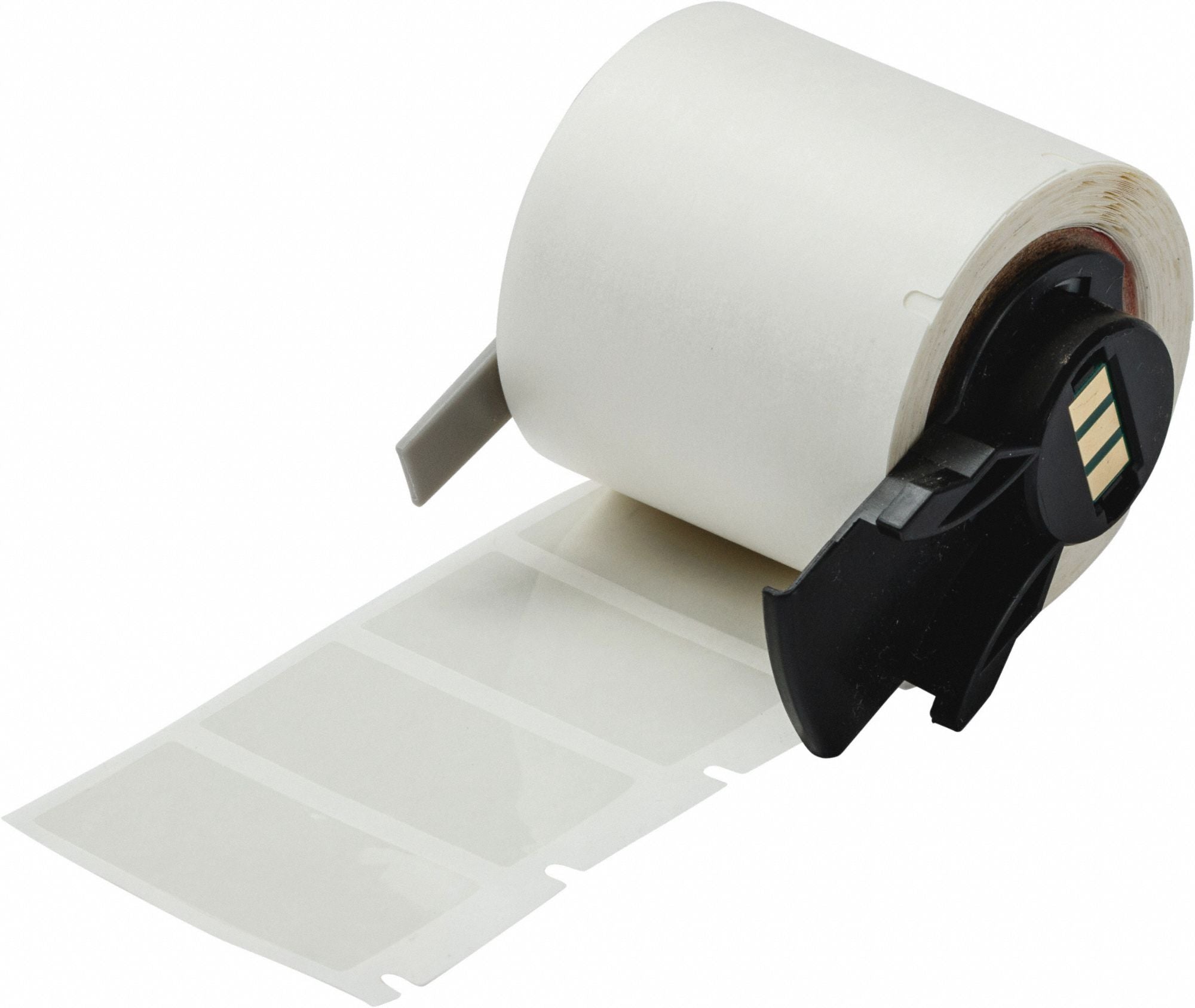 BRADY M630430 Label Color Clear 3/4 W 3/4 H