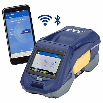 BRADY M611 Portable Label Printers 4 1/2 W 3.6 lb