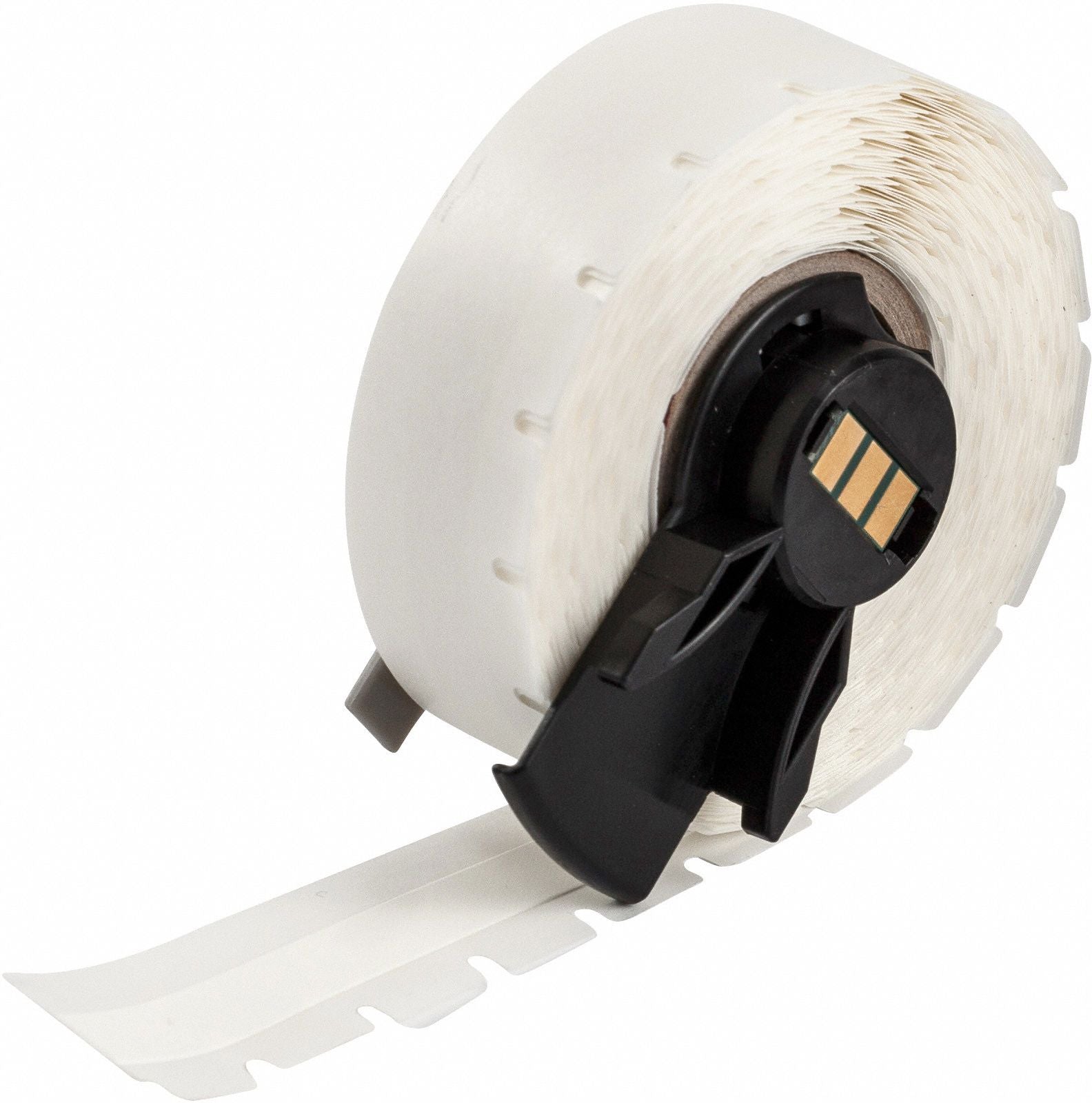 BRADY M6C375499 Label Nylon Color White 3/8 W
