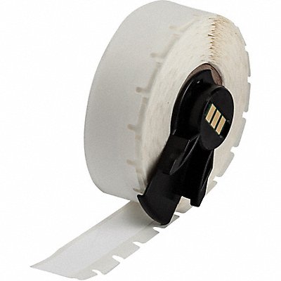 BRADY M6C500483 Label 1/2 in W Indoor White