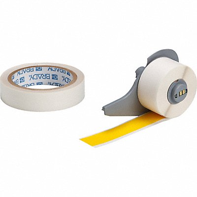 BRADY M71000483YLKT Label 1 in W Indoor Yellow