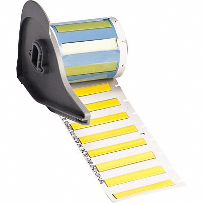 BRADY M7187175342YL Sleeve 1 3/4 in W 21/64 in H Die-cut