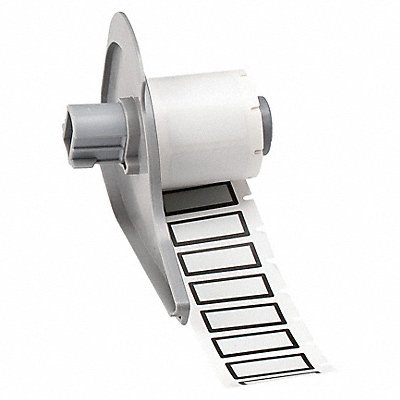 BRADY M724423BK Label 1 1/8 in W White