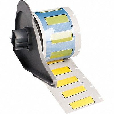 BRADY M72501342YL Sleeve 1 in W 7/16 in H Die-cut