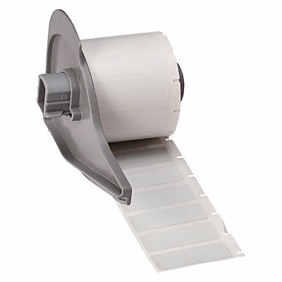 BRADY M729428 Label 1 1/2 in W Light Grey