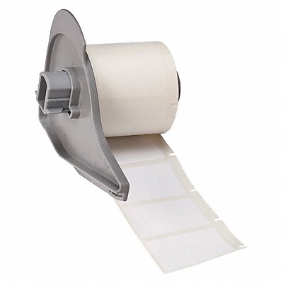 BRADY M731423 Label 1 1/2 in W White