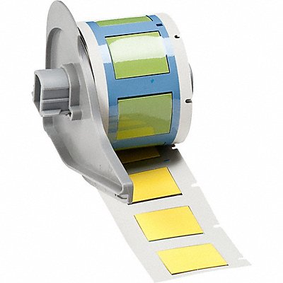 BRADY M75001342YL Sleeve 1 in W 27/32 in H Die-cut