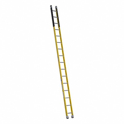 WERNER M71161 Manhole Ladder 16 ft.H Fiberglass