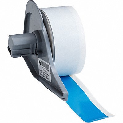 BRADY M7C1000595LB Label 1 in W Outdoor Light Blue