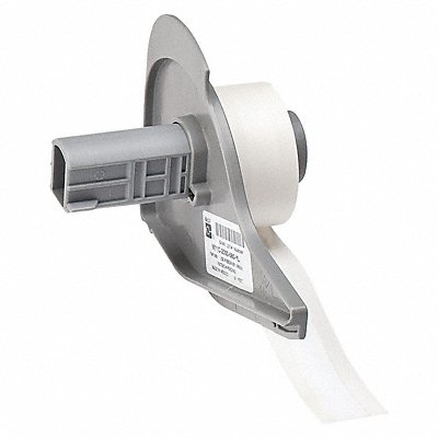 BRADY M7C475422 Label 15/32 in W Outdoor White