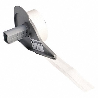 BRADY M7C375498 Label 3/8 in W Indoor White