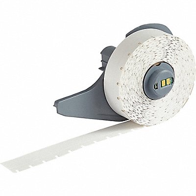 BRADY M7C475412 Tag 15/32 in W Outdoor White