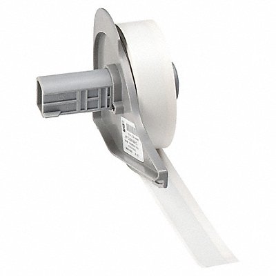 BRADY M7C500428 Label 1/2 in W Indoor Light Grey