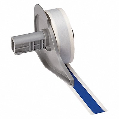 BRADY M7C500595BL Label 1/2 in W Outdoor Blue