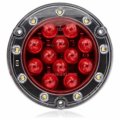 MAXXIMA M85417R Stop/Tail/Turn/Back-Up Light Round Red