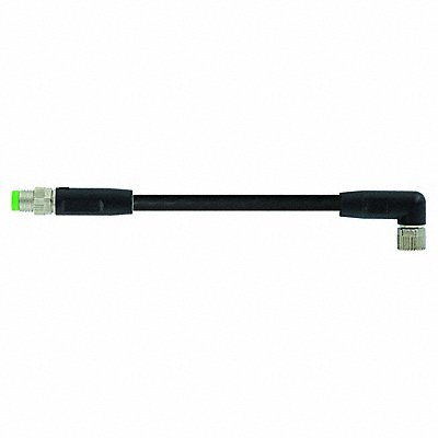 MURRELEKTRONIK 7000882616300060 Cordset Straight M8 Black 24AWG 4A