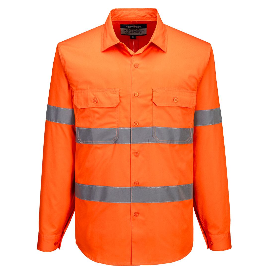 Portwest MA304 Hi-Vis Lightweight Shirt L/S